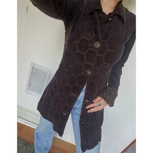 Vintage Scrapbook Originals jacket/dress. Quilted Cordoury design.